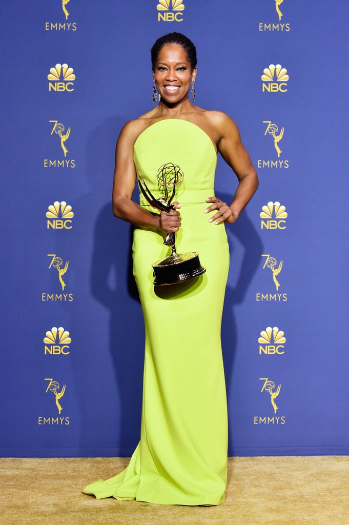 Regina King's Arms at the Emmys 2018