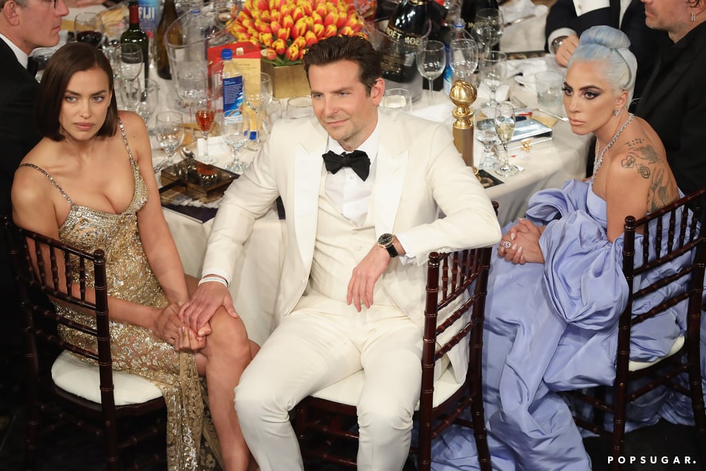 Bradley Cooper and Irina Shayk at the 2019 Golden Globes