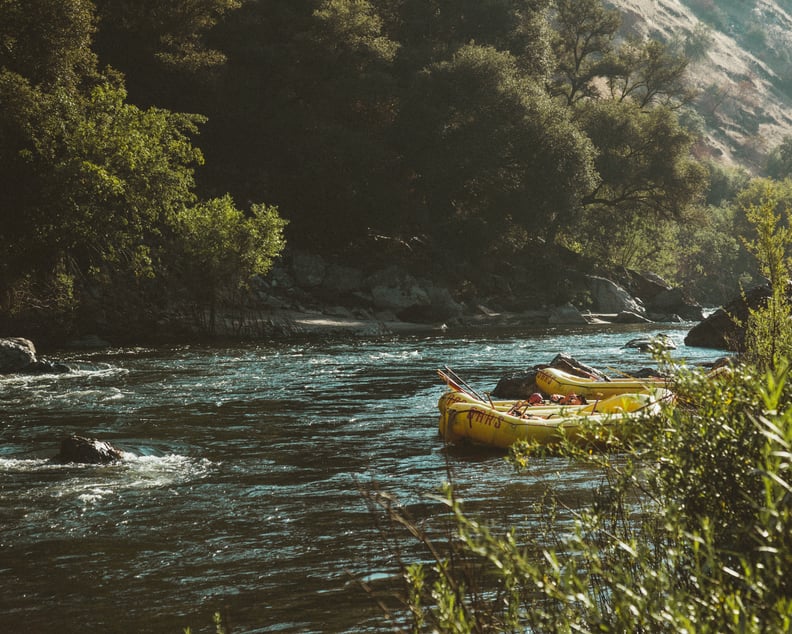 Take your own inner tube and go rafting!