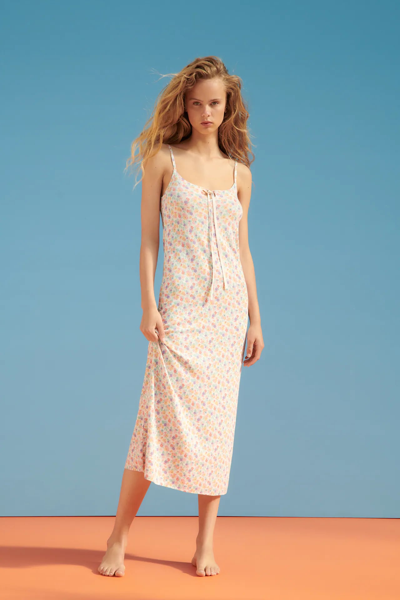 Floral Print Knit Dress | 31 New ...