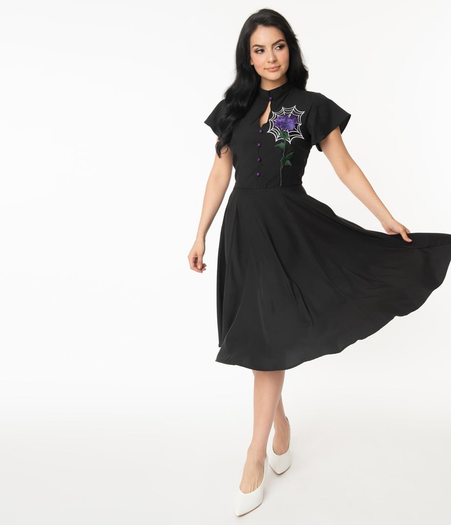purple swing dress uk