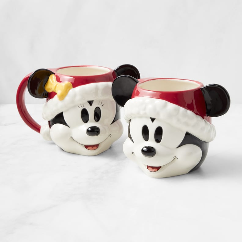 Disney Mugs: Williams Sonoma Mickey Mouse Figural Mug