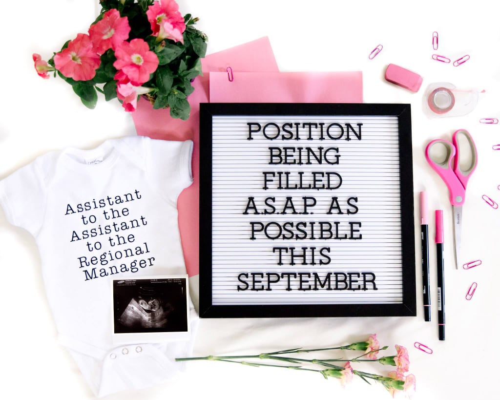 The Office Pregnancy Announcement POPSUGAR Family Photo 5