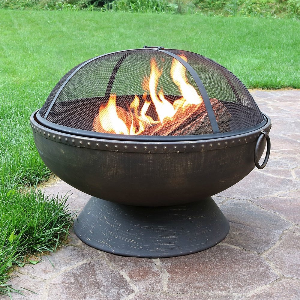 Sunnydaze Outdoor Fire Pit Bowl 