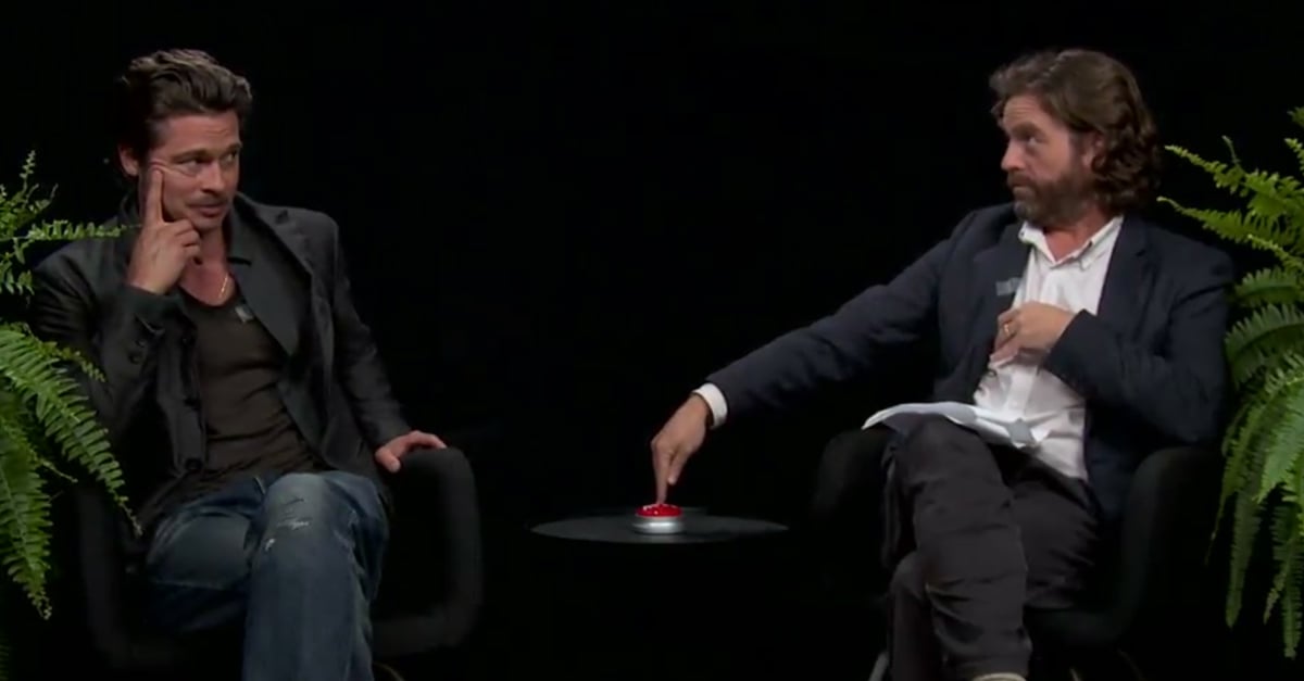 Brad Pitt on Between Two Ferns Video PS Celebrity