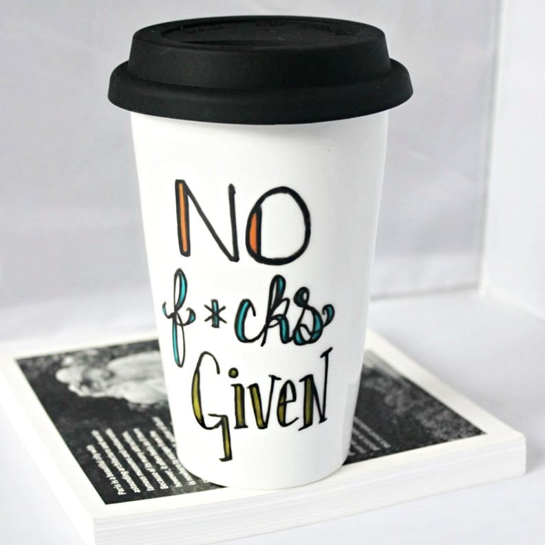 No F*cks Travel Coffee Mug