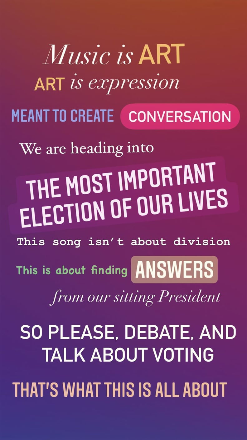 Demi Lovato's IGS Encouraging Fans to Vote