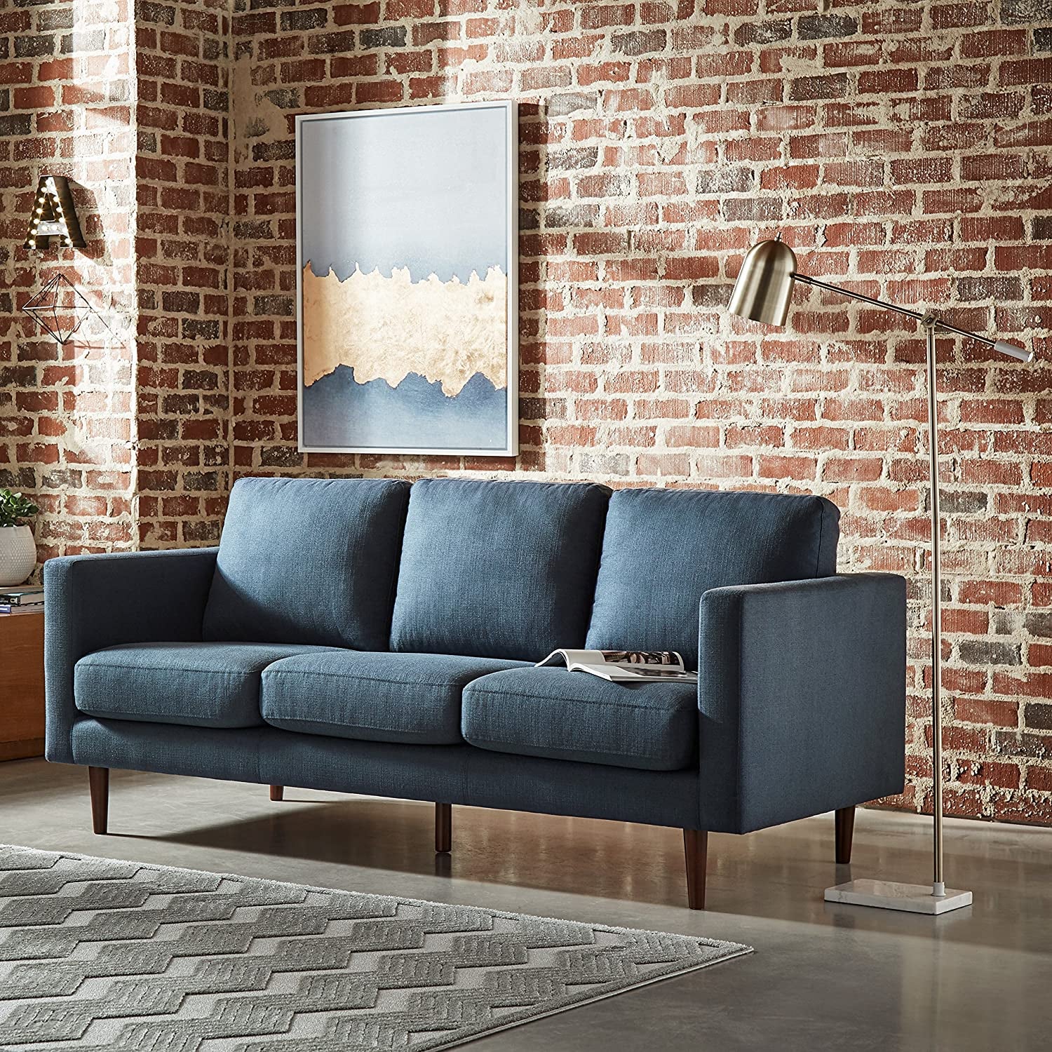 Rivet Revolve Modern Upholstered Sofa 14 Stylish Sofas That Are