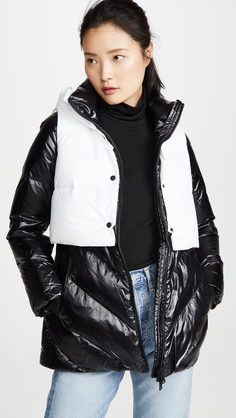 Add Down Jacket With Detachable Hooded Vest
