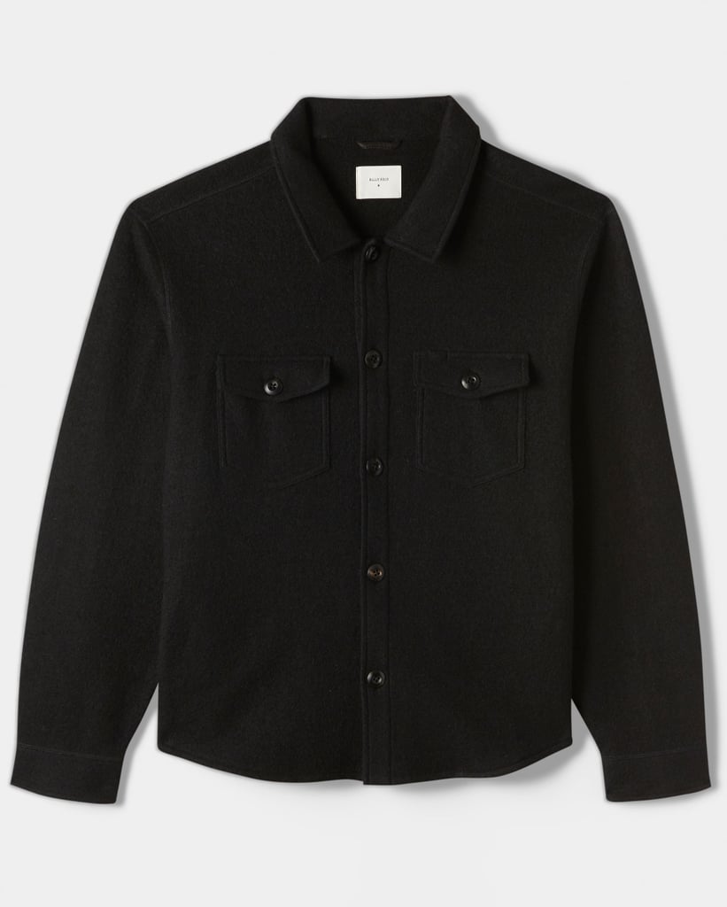 Boiled Wool Shirt Jacket