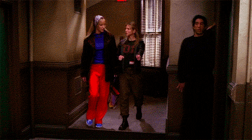 When Ross Totally Freaks Out the Girls