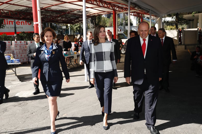 Queen Letizia in a Hugo Boss Jacket