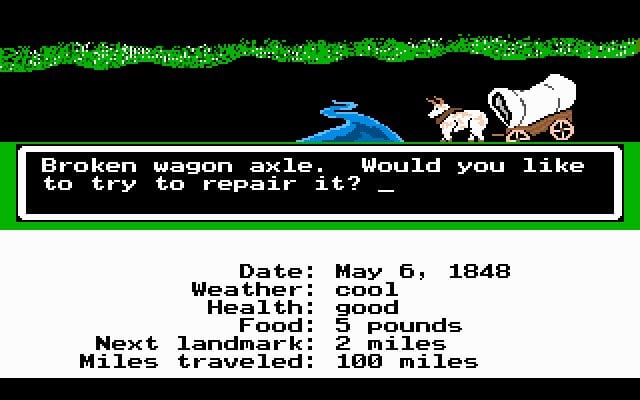Deciding to repair an axle or keep going was not an easy choice to make.