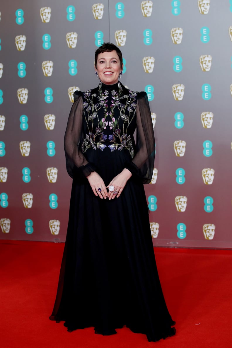 Olivia Colman at the 2020 British Academy Film Awards