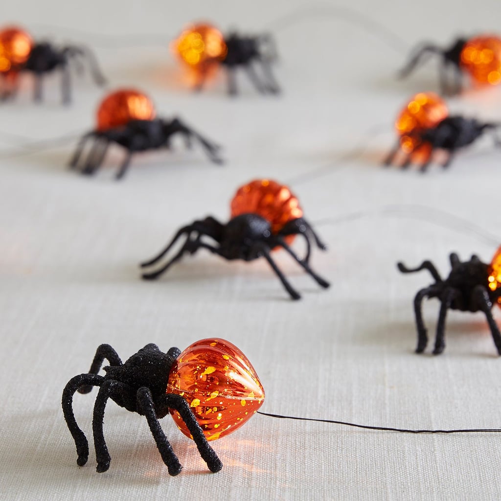 Halloween Spiders LED Glimmer Strings