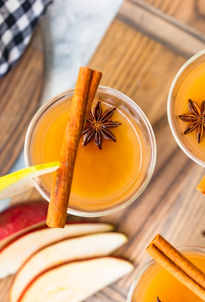 Spiced Pear Cider with Ginger