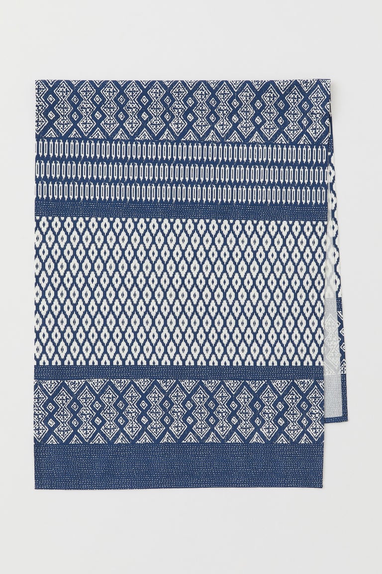 H&M Patterned Cotton Table Runner