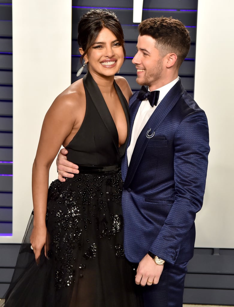 Priyanka Chopra Elie Saab Dress at Vanity Fair Oscars Party