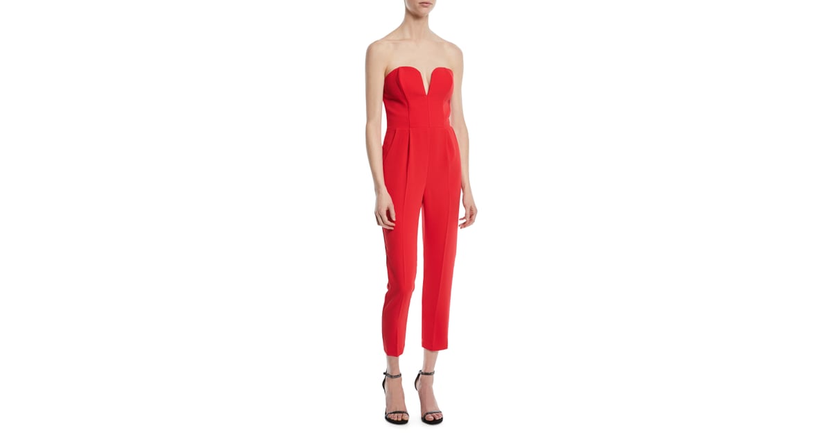 amanda uprichard red jumpsuit