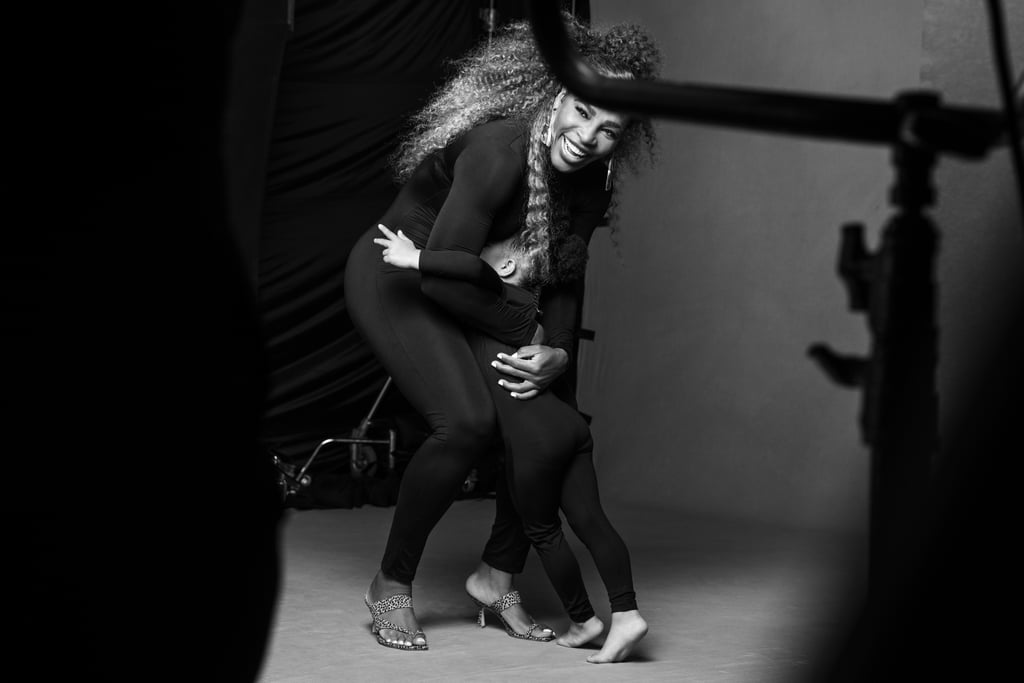 Serena Williams and Olympia Ohanian Stuart Weitzman Campaign