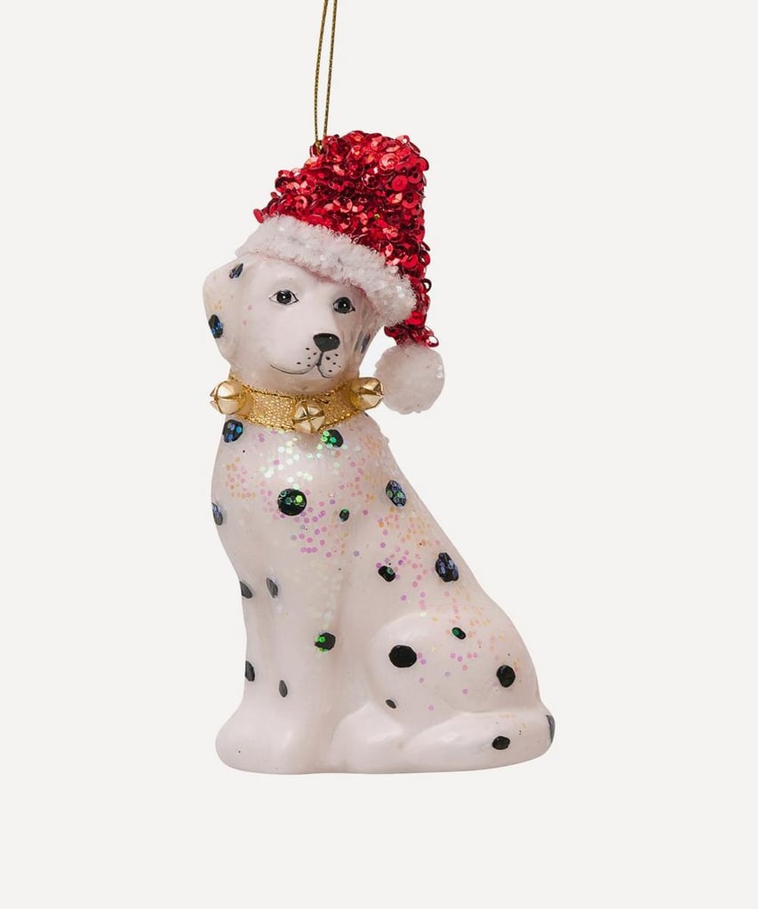 Liberty London Glass Dalmatian Ornament