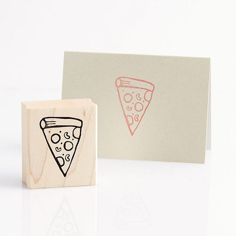 Pizza Slice Rubber Stamp