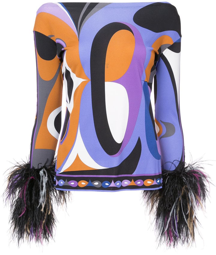 Emilio Pucci Abstract Print Blouse