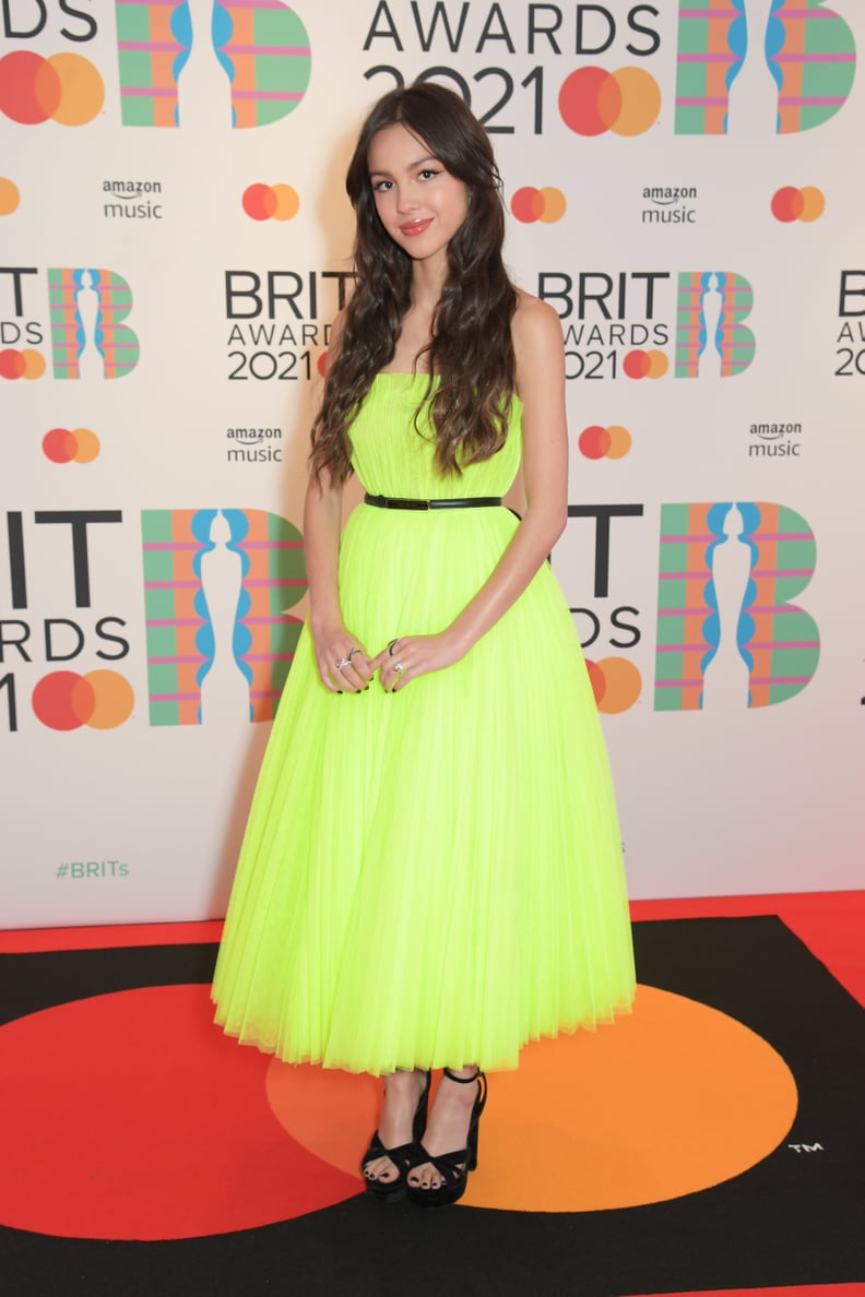 Olivia Rodrigo at the BRIT Awards 2021