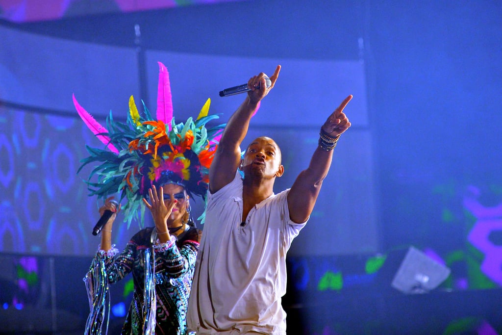 Will and Jada Pinkett Smith at the 2015 Latin Grammys