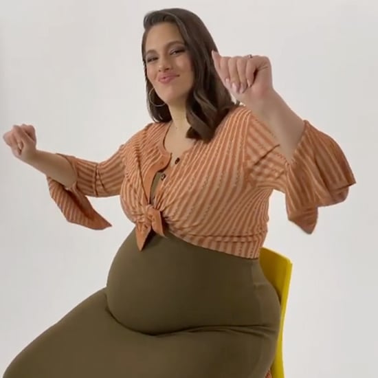 Ashley Graham Dancing at 7 and a Half Months Pregnant