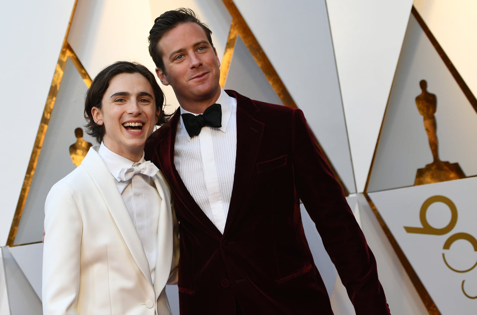 Timothee Chalamet at the 2018 Oscars | POPSUGAR Celebrity