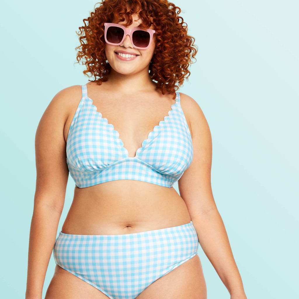 A Patterned Bikini: Stoney Clover Lane x Target Gingham Triangle Bikini Top and Bikini Bottom