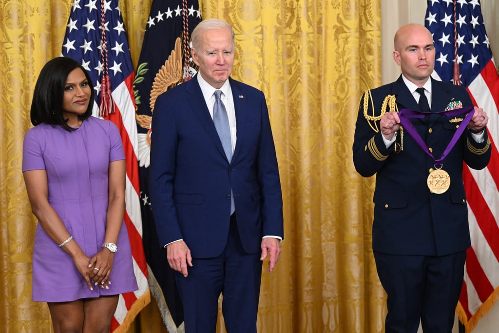 Mindy Kaling Receives National Medal of Arts at White House