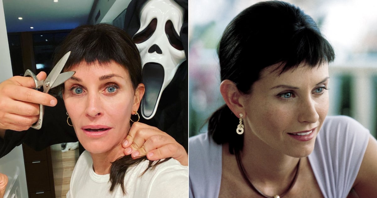 Courteney Cox Wore Her Scream 3 Bangs on Halloween 2020 ...