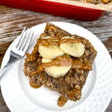 High-Protein Peanut Butter Banana Baked Oatmeal