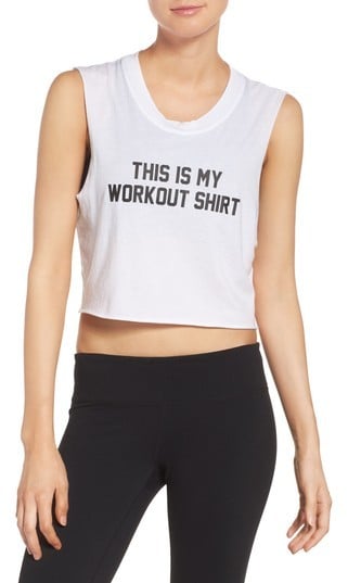 Private Party Women's This Is My Workout Shirt Tank