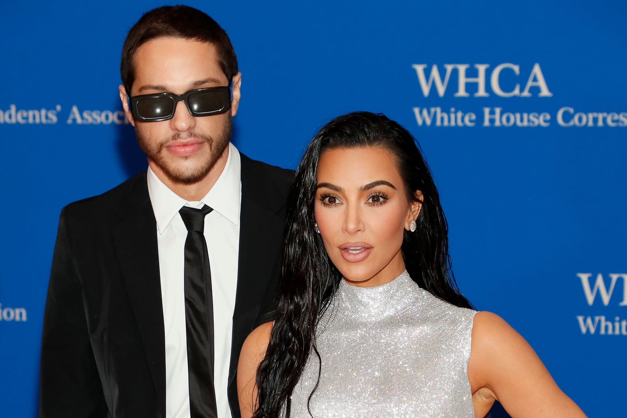 Kim Kardashian and Pete Davidson Make Red Carpet Debut POPSUGAR