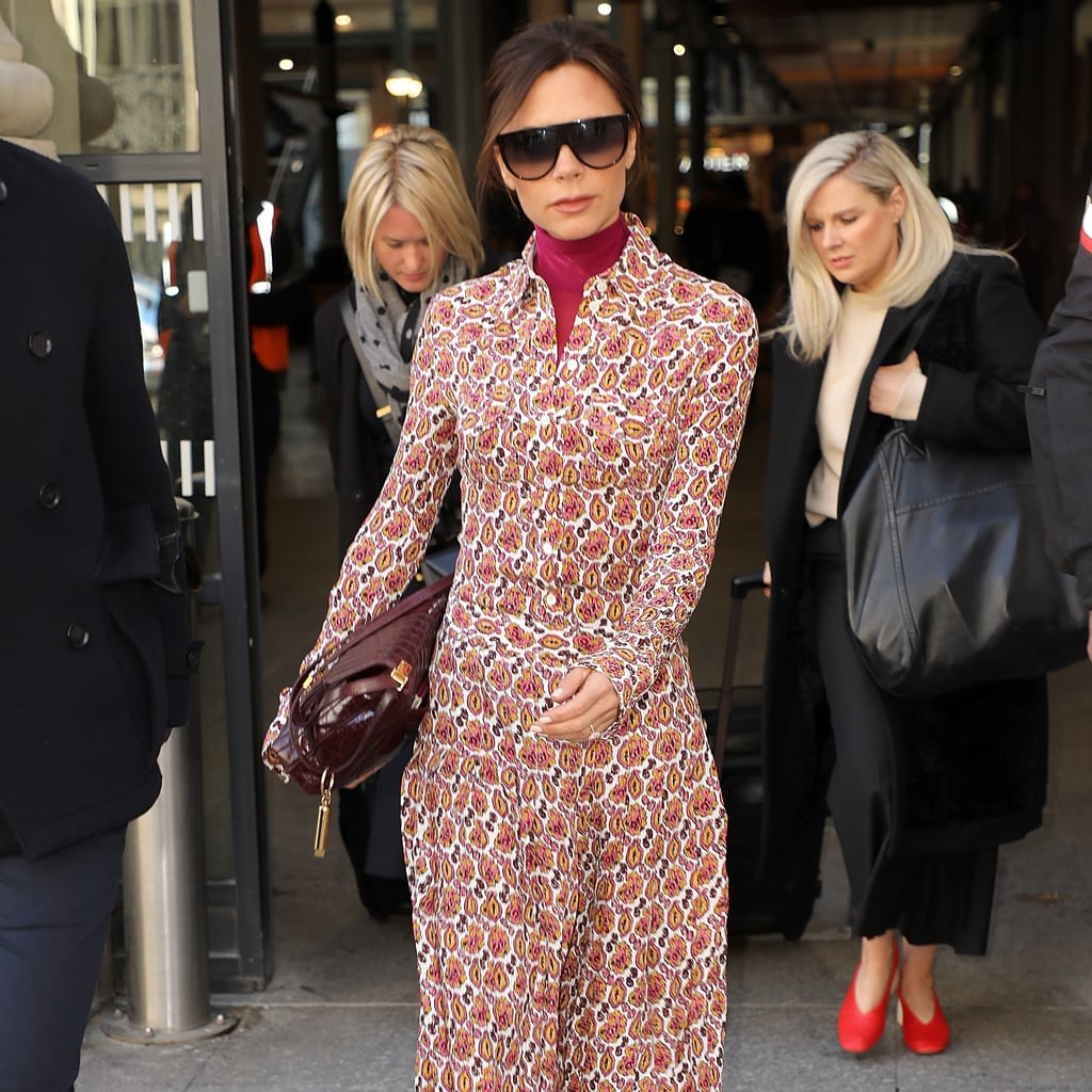 jungle involveret se tv Victoria Beckham Wearing Red Boots | POPSUGAR Fashion