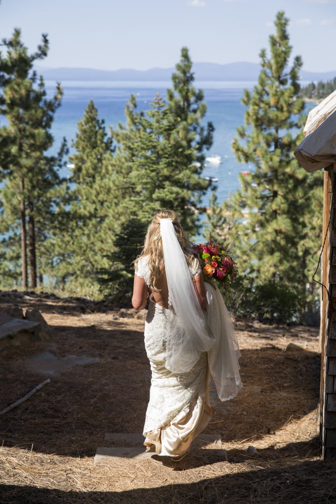 Colorful Lake Tahoe Wedding