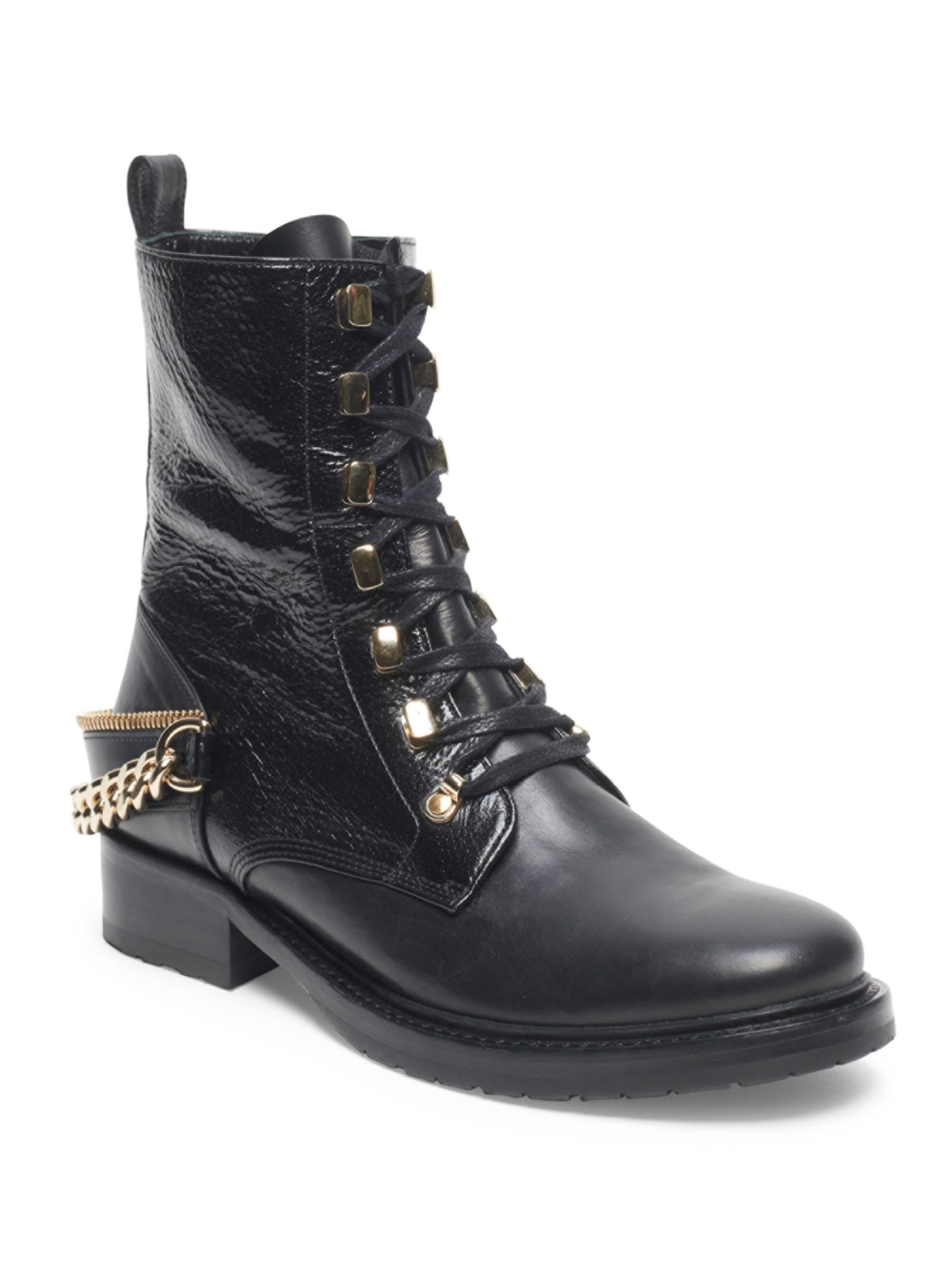Lanvin shop chain boots