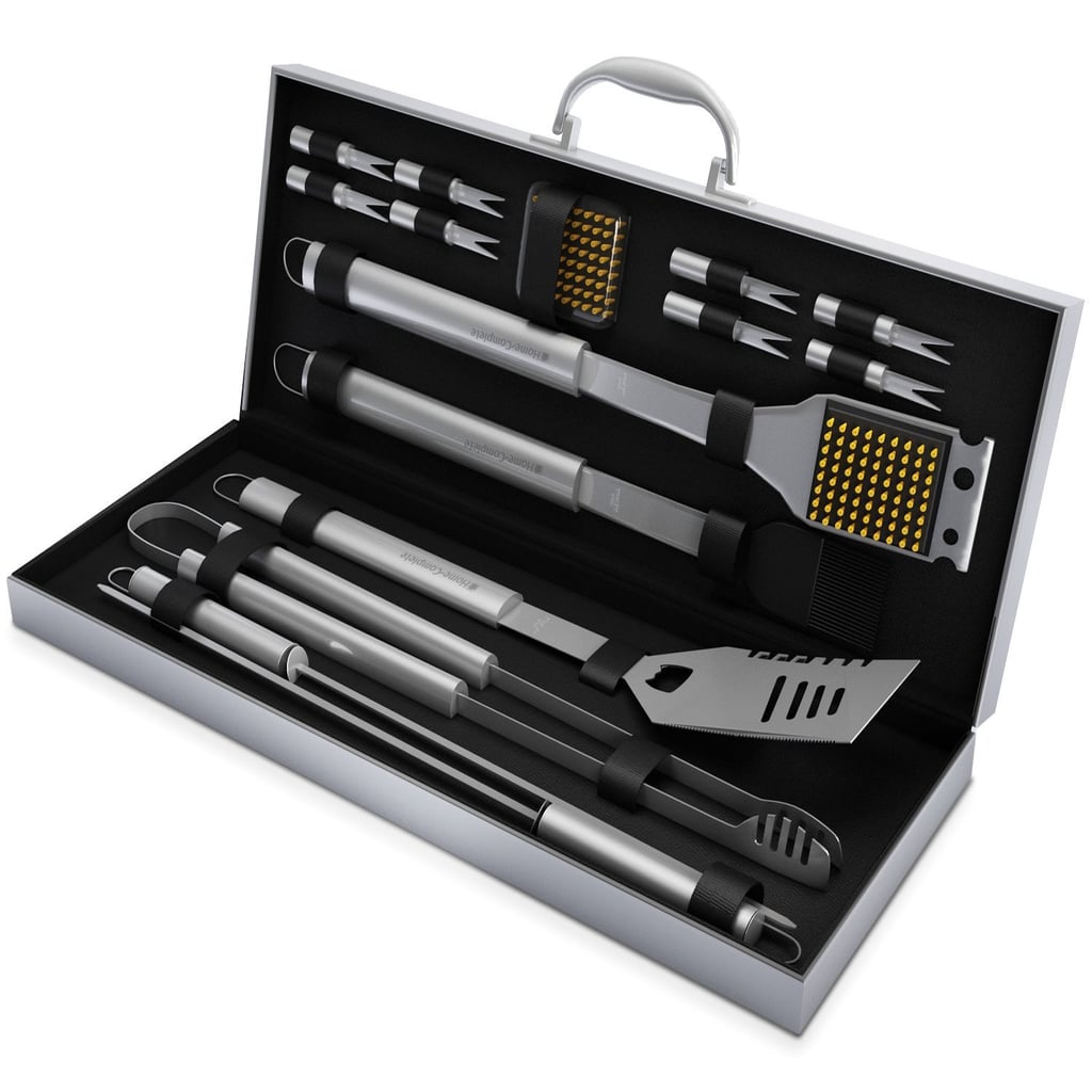 BBQ Grill Tool Set- 16 Piece Stainless Steel Barbecue Grilling Accessories Kit