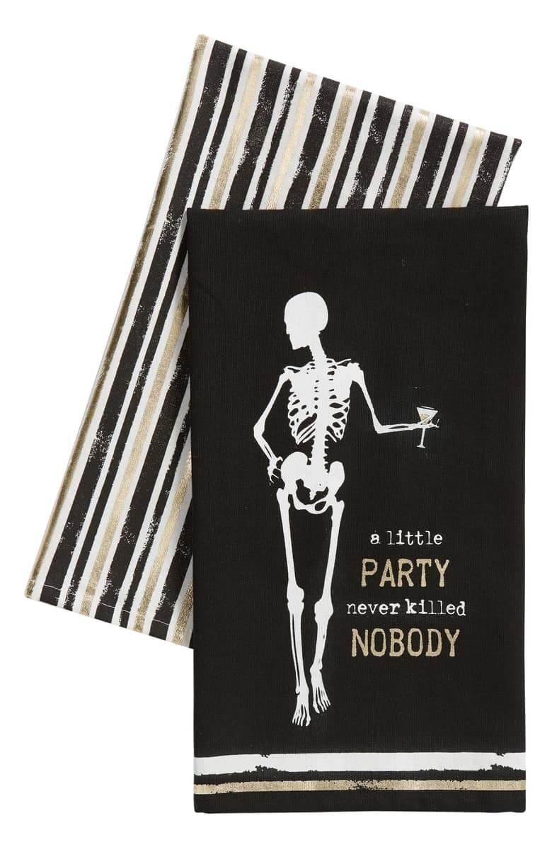 Levtex A Little Party Never Killed Nobody Dishtowels