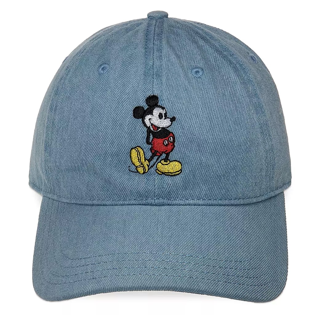 Mickey Mouse The True Original Denim Baseball Cap For Adults