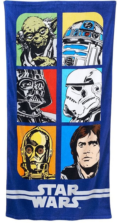 star wars beach towel