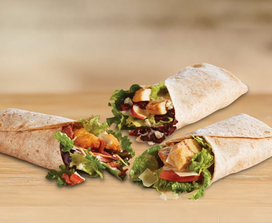 Chicken, Apple & Cranberry Salad Wrap