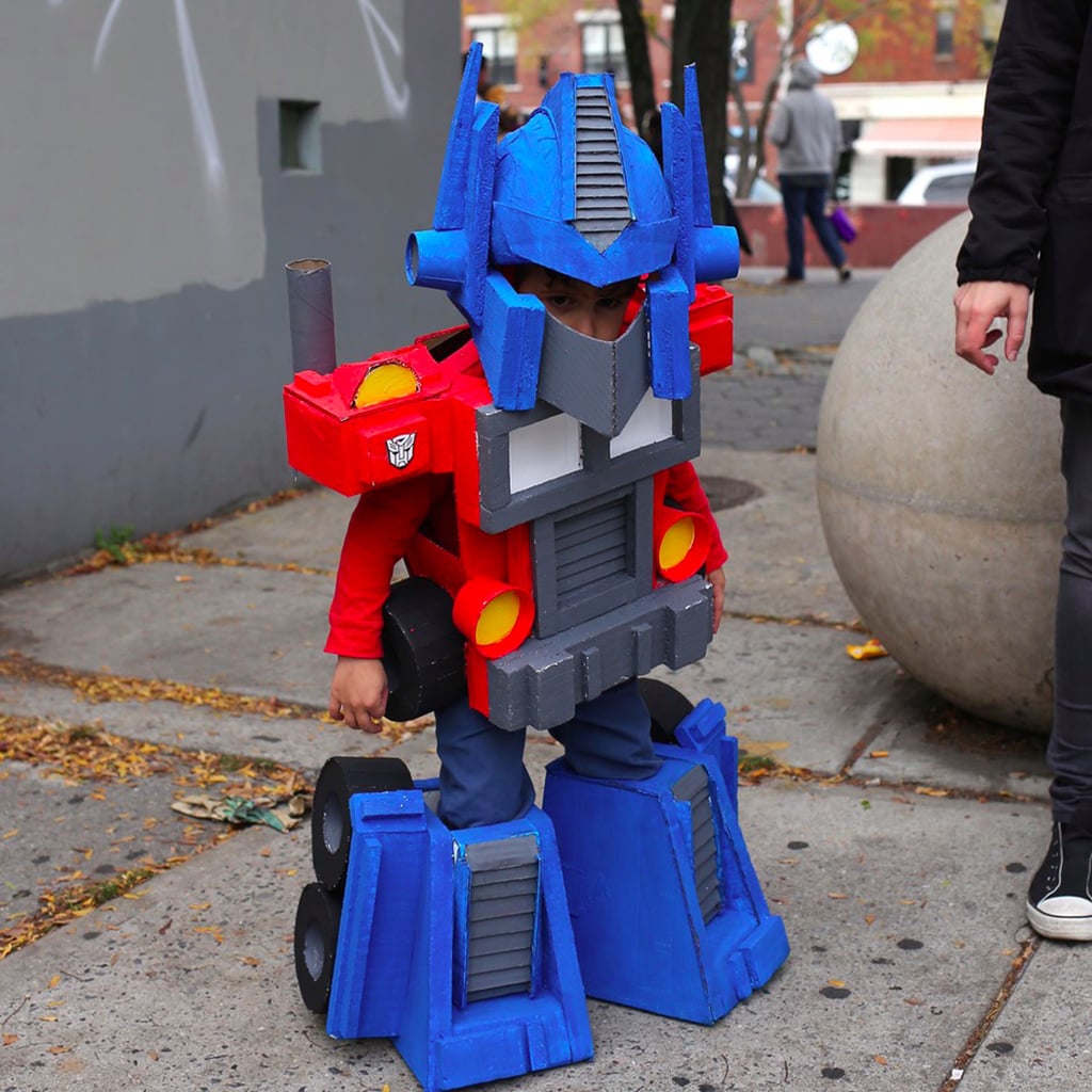 Dad DIYs Amazing Halloween Costumes For Kids POPSUGAR Family