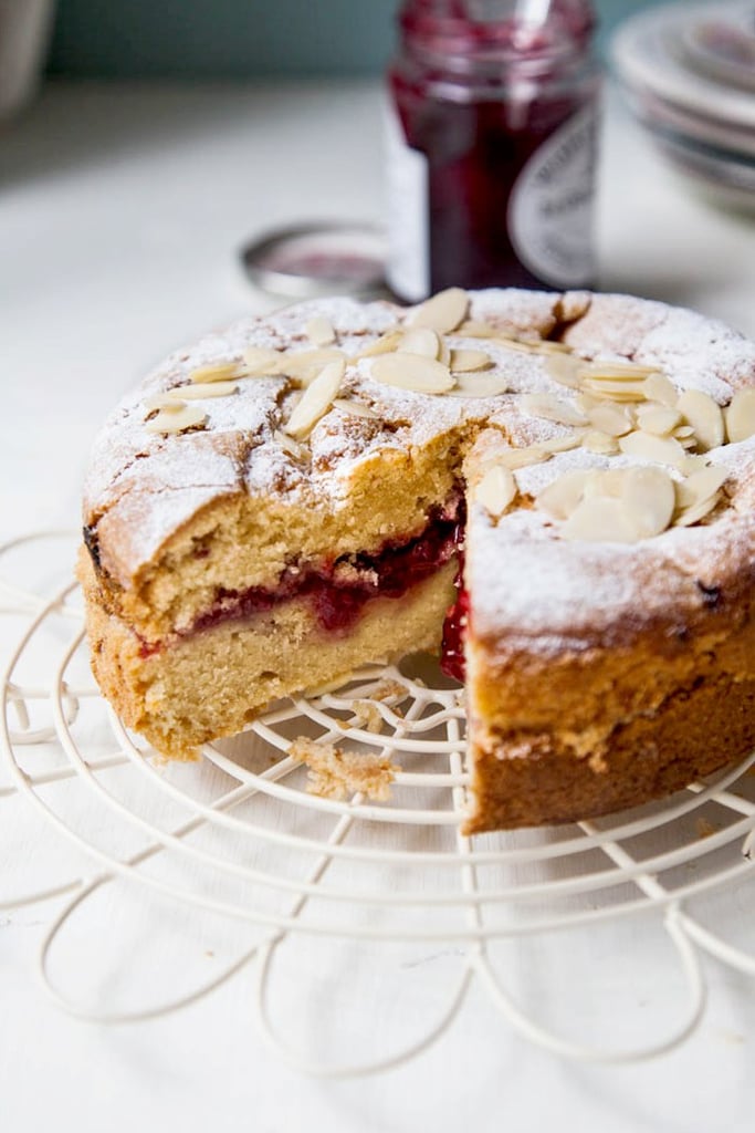 Vegan Raspberry Bakewell Cake