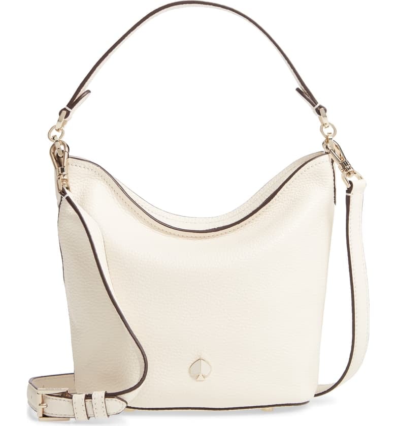 Kate Spade New York Small Polly Leather Hobo Bag