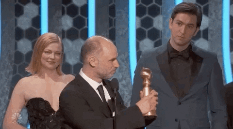 The Cast of Succession at the Golden Globes
