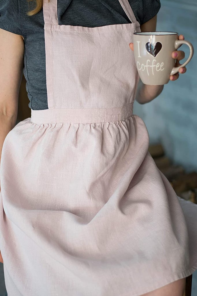 Romantic Pleated Linen Apron Lauren Conrad's Amazon Handmade Picks